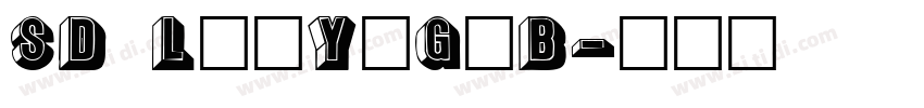 SD LeeYaGiB字体转换